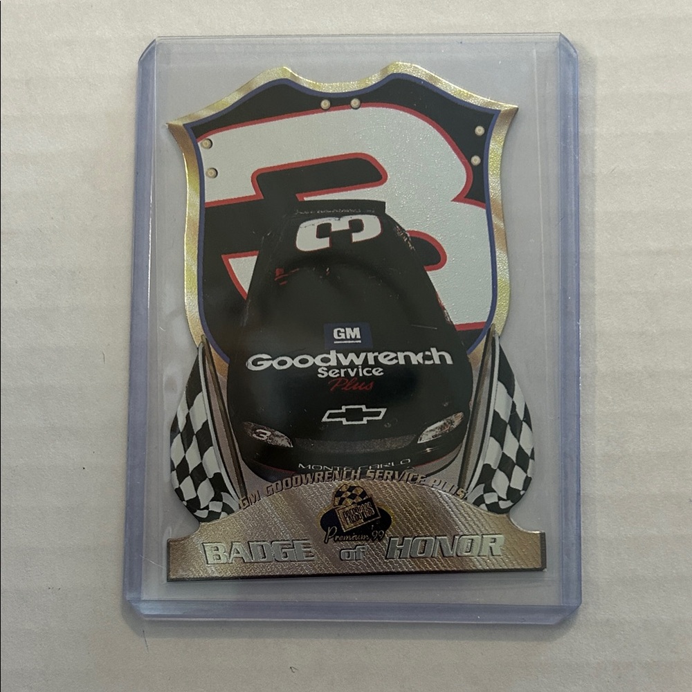 Dale Earnhardt Goodwrench Service Racing Card